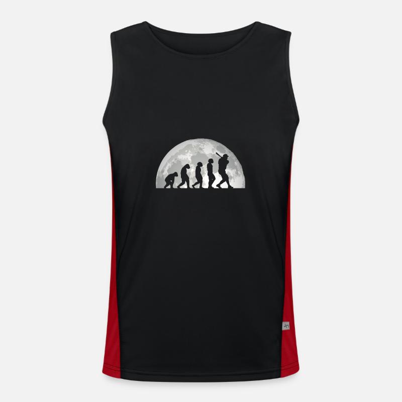 Joueur de baseball Evolution Baseball Débardeur respirant contrasté Homme 