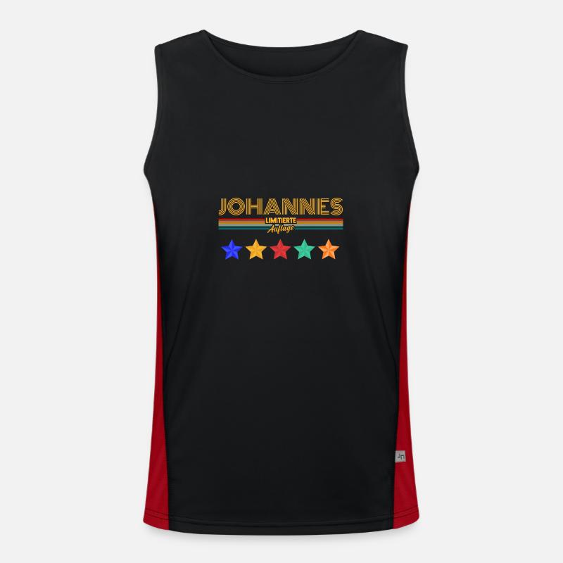 Johannes Men's Functional Contrast Tank Top 