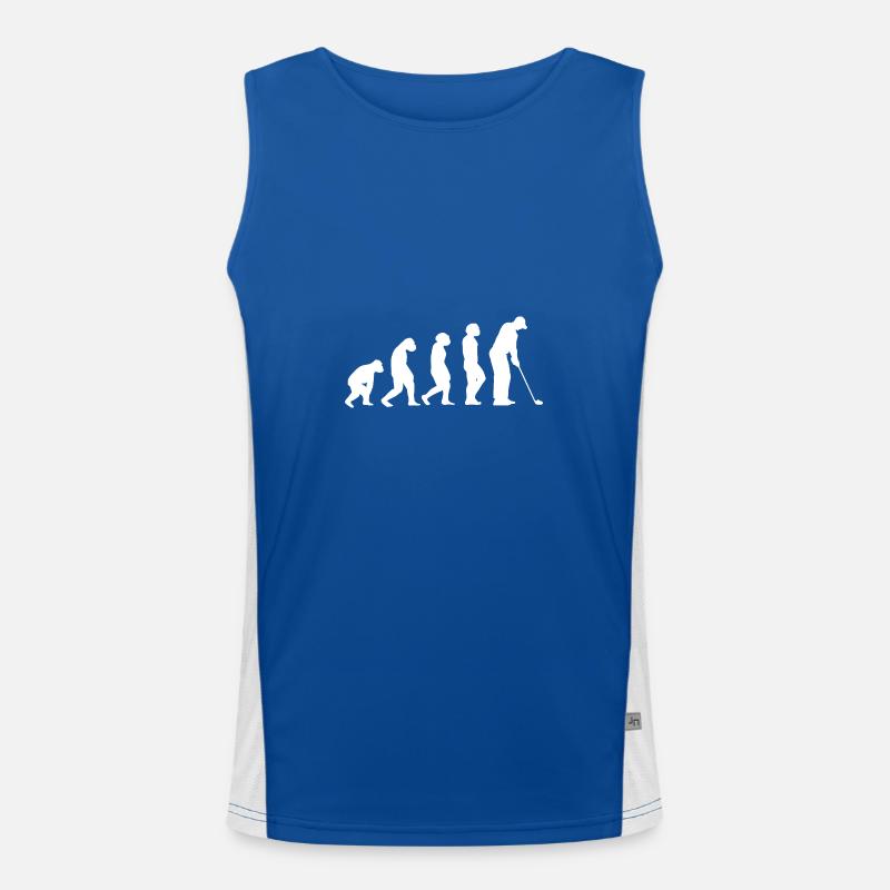 Golfspieler Evolution Golf Funktionelles Kontrast-Tank Top für Männer 