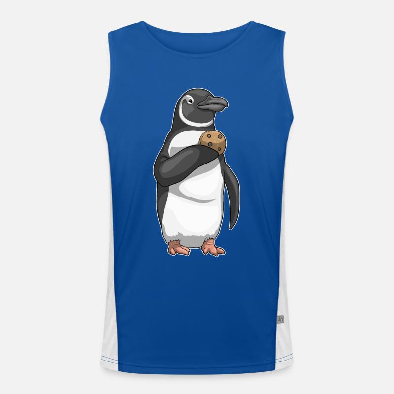 Penguin Cookie Men's Functional Contrast Tank Top 