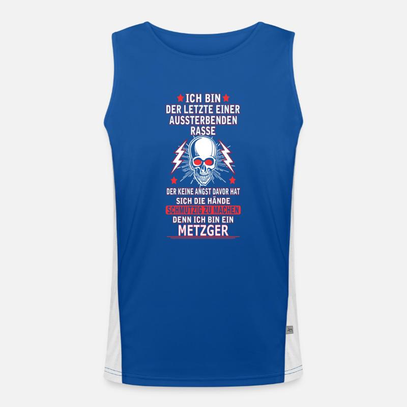 METZGER Funktionelles Kontrast-Tank Top für Männer 
