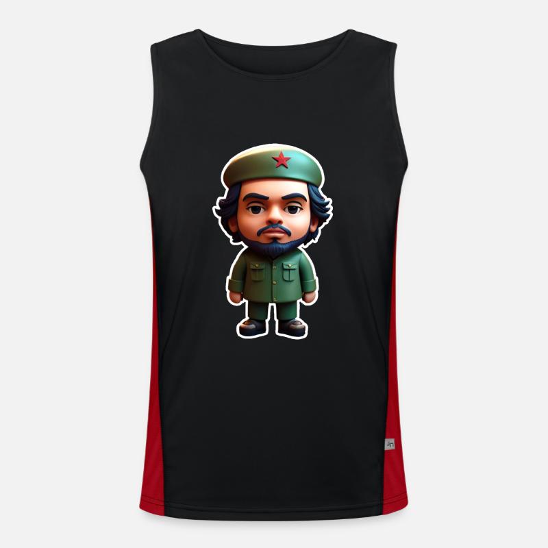 Ernesto Guevara Funktionelles Kontrast-Tank Top für Männer 