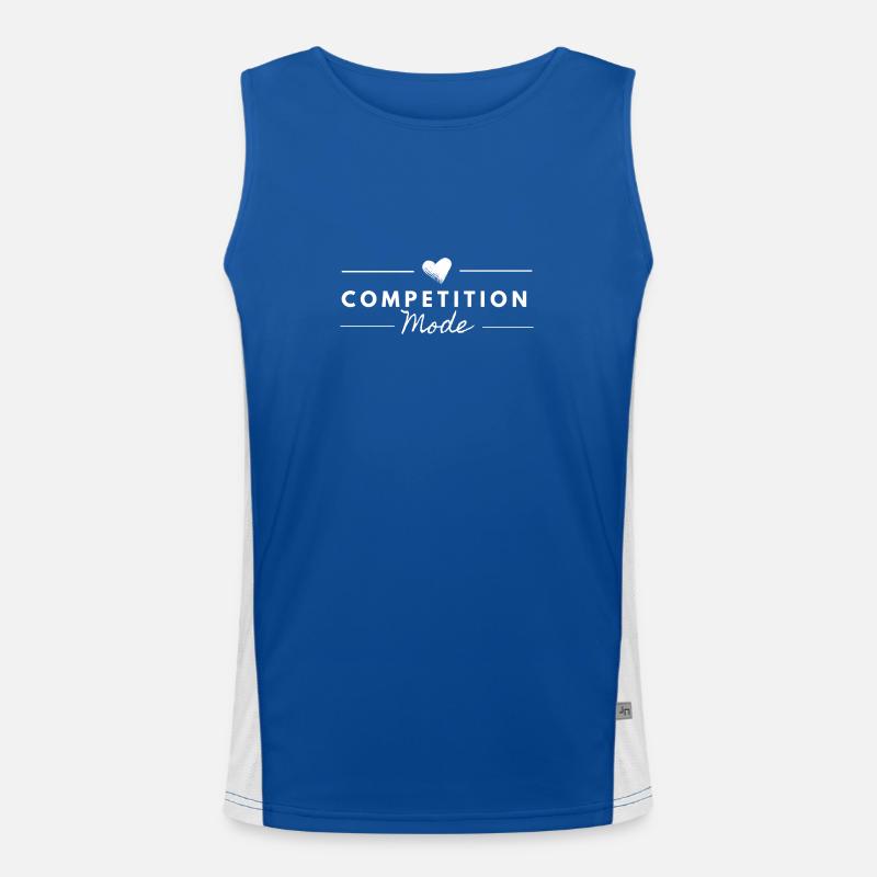 Competition Mode Funktionelles Kontrast-Tank Top für Männer 