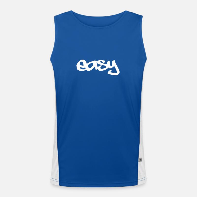 easy Funktionelles Kontrast-Tank Top für Männer 