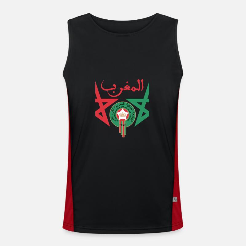 Maroc Frmf Débardeur respirant contrasté Homme 