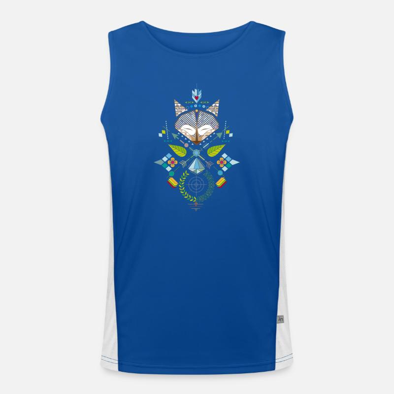 fox hunting Men's Functional Contrast Tank Top 