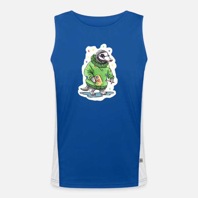 Master Painter Men's Functional Contrast Tank Top 