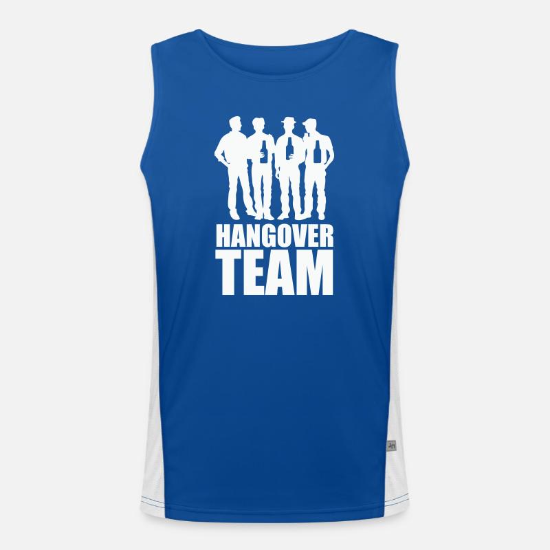 Hangover Team Men's Functional Contrast Tank Top 
