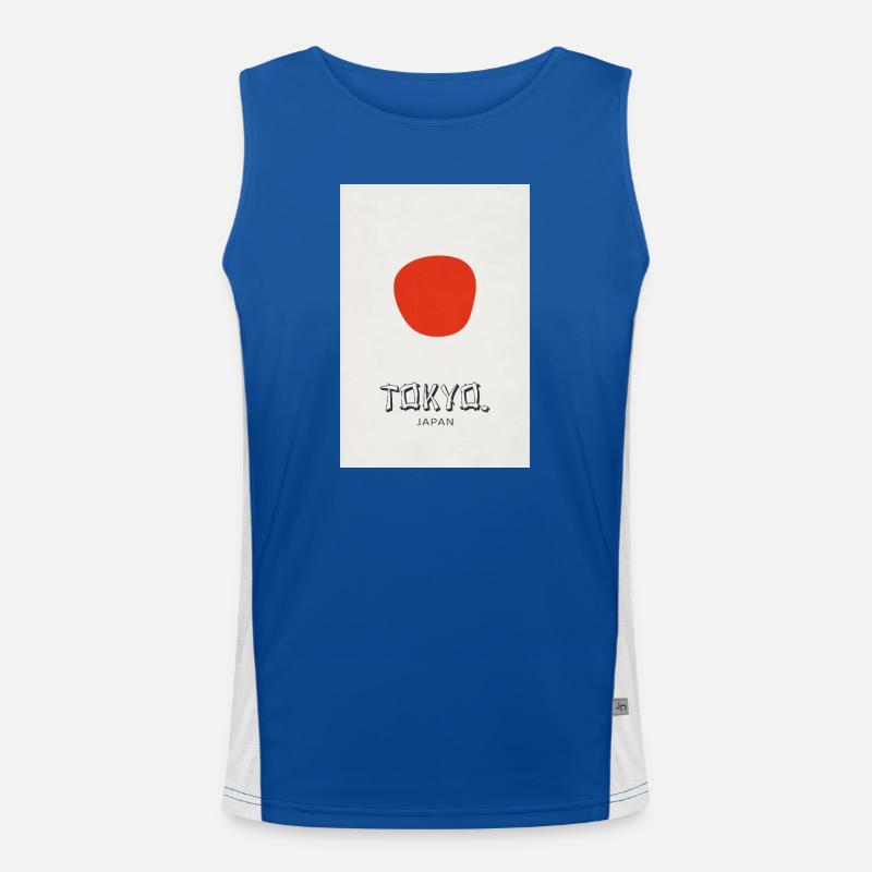 Affiche Tokyo – Déclaration de design moderne Débardeur respirant contrasté Homme 