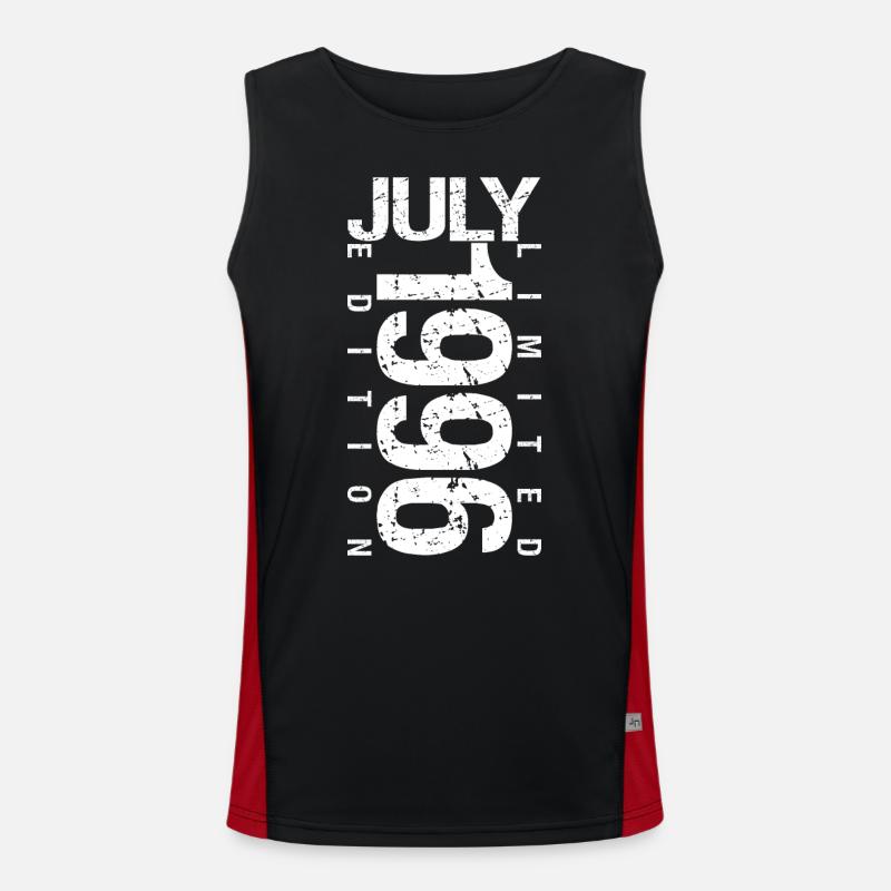 Juli 1996 Juli Geburtstagsgeschenk Juli 1996 Funktionelles Kontrast-Tank Top für Männer 