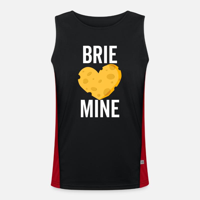 Brie Mine Débardeur respirant contrasté Homme 