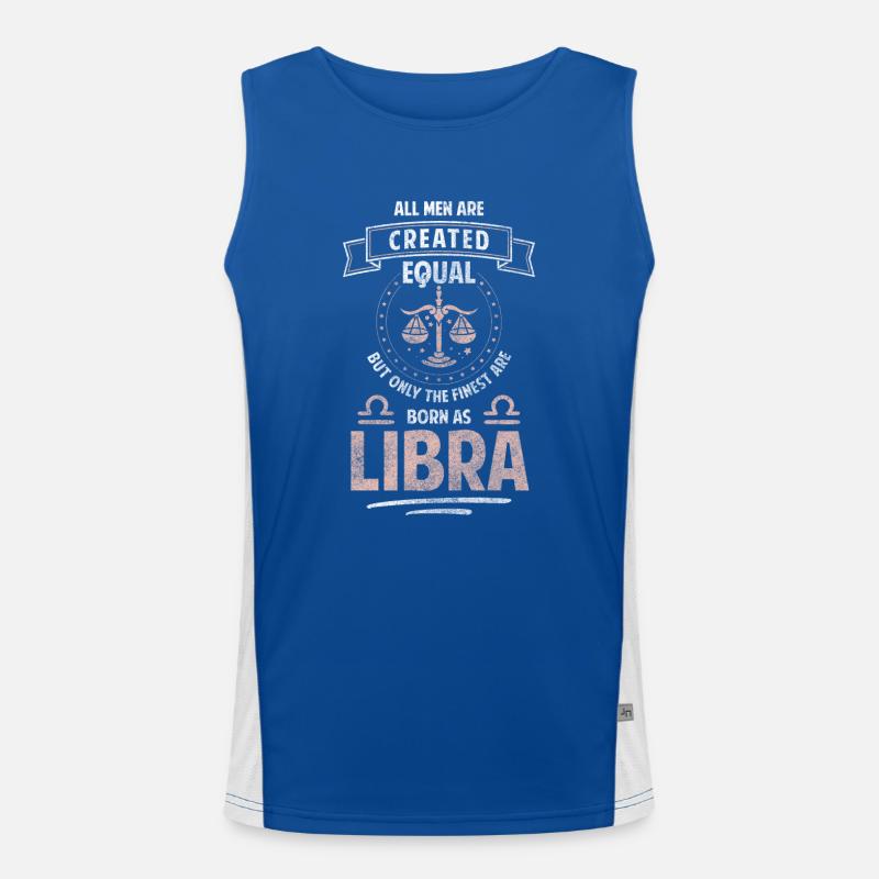 Horoscope constellation September Superstition Men's Functional Contrast Tank Top 