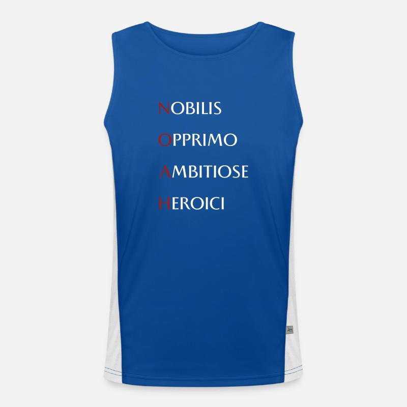 Noah Funktionelles Kontrast-Tank Top für Männer 