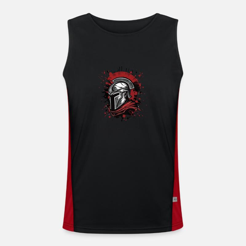 Casque Spartan Head Sparta Débardeur respirant contrasté Homme 