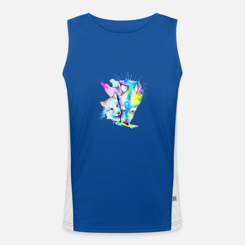 wolves Men's Functional Contrast Tank Top 