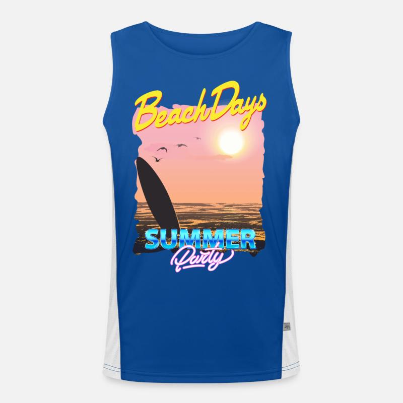 Fête d’été Débardeur respirant contrasté Homme 