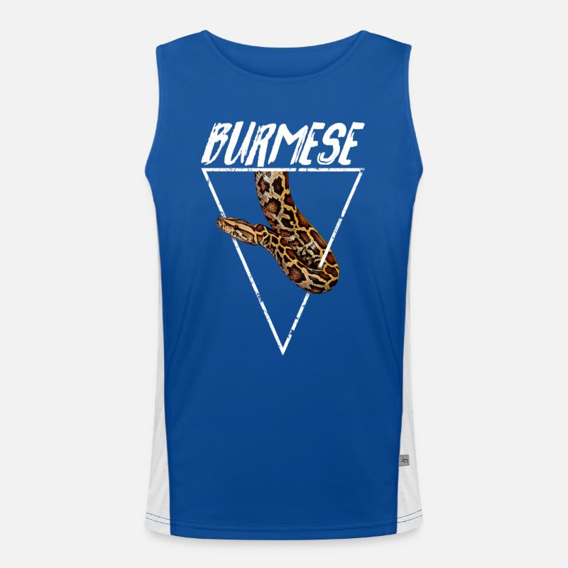 Propriétaire Python Birman Géométrique Débardeur respirant contrasté Homme 