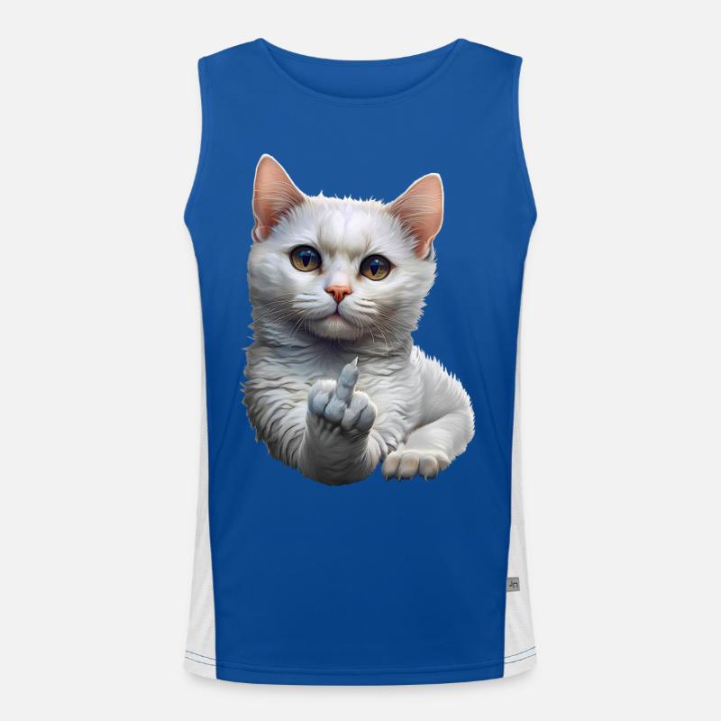 Chat Débardeur respirant contrasté Homme 