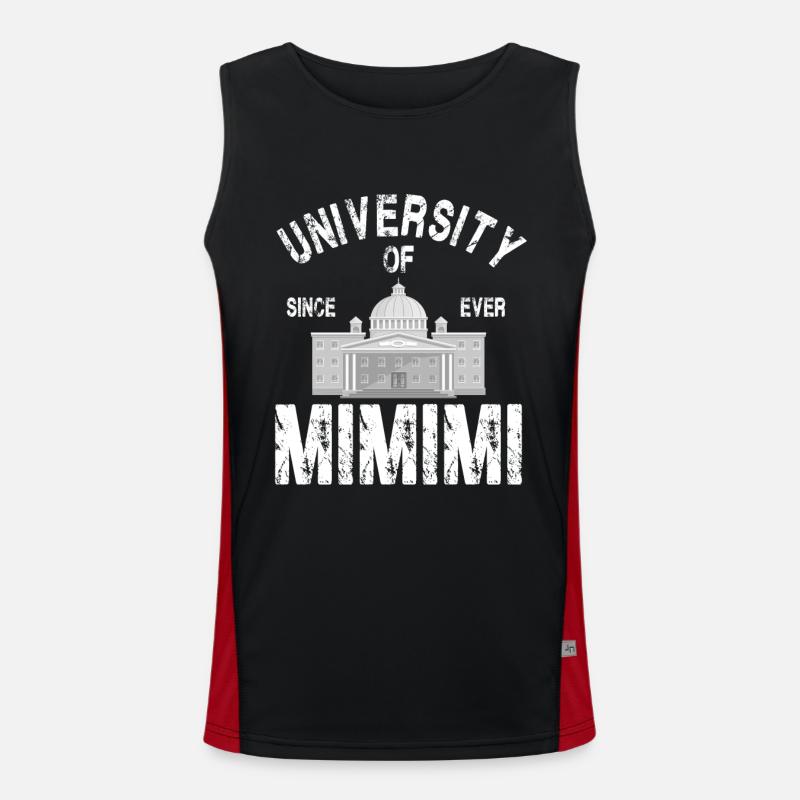 Université de Mimimi Débardeur respirant contrasté Homme 