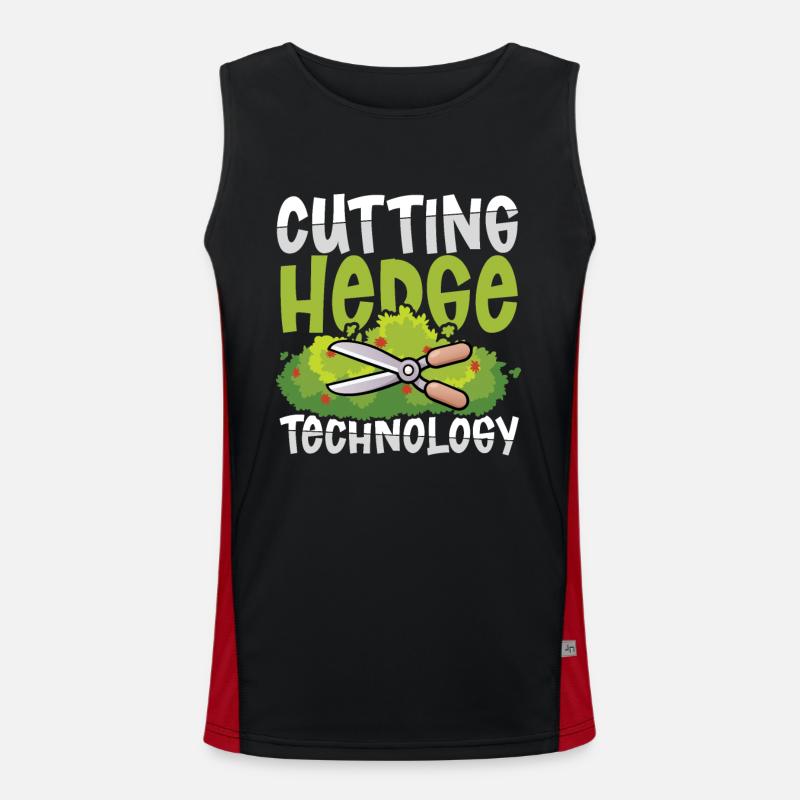 CUTTING HEDGE TECHNOLOGY Funktionelles Kontrast-Tank Top für Männer 