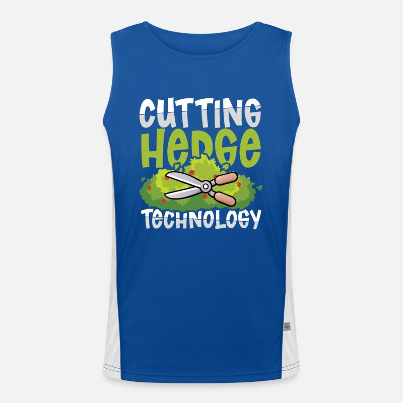 CUTTING HEDGE TECHNOLOGY Men's Functional Contrast Tank Top 