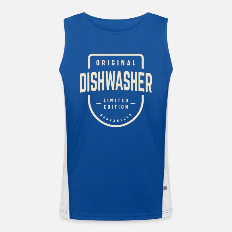 Classic Style for Dishwashers Men's Functional Contrast Tank Top 
