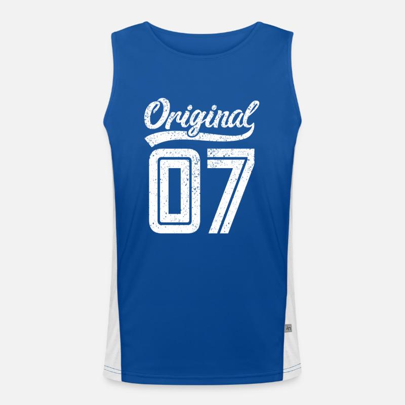 2007 Original 07 born 2007 Men's Functional Contrast Tank Top 