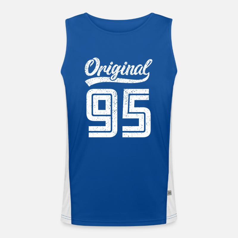 1995 Original 95 born 1995 Men's Functional Contrast Tank Top 