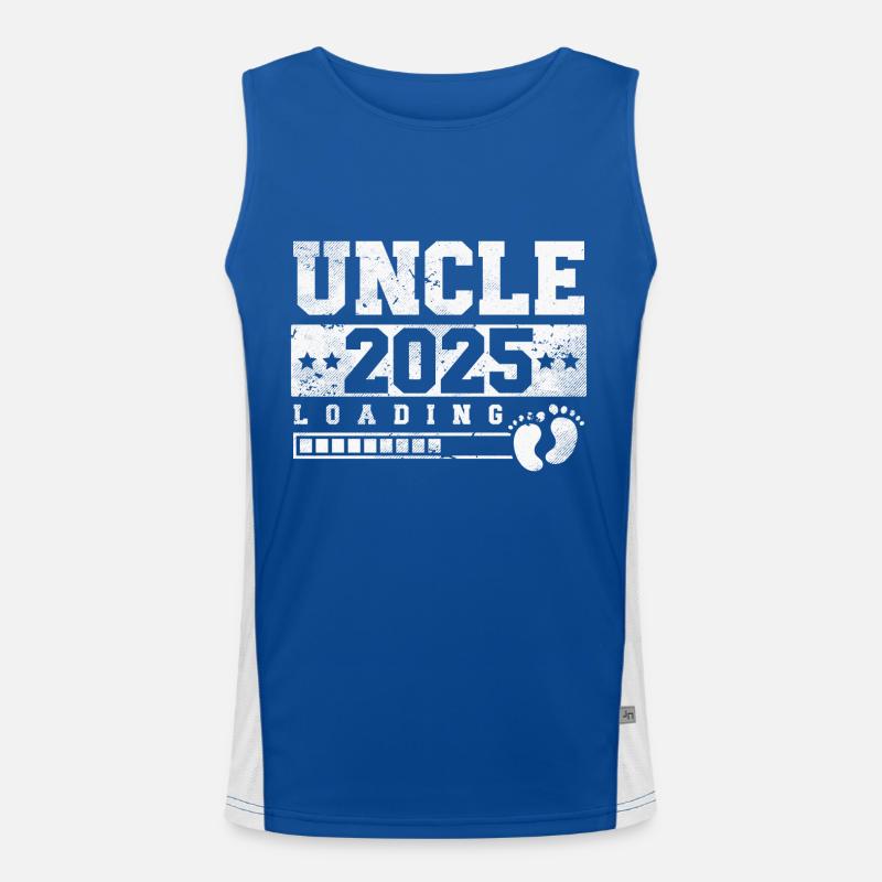 Onkel 2025 loading Funktionelles Kontrast-Tank Top für Männer 