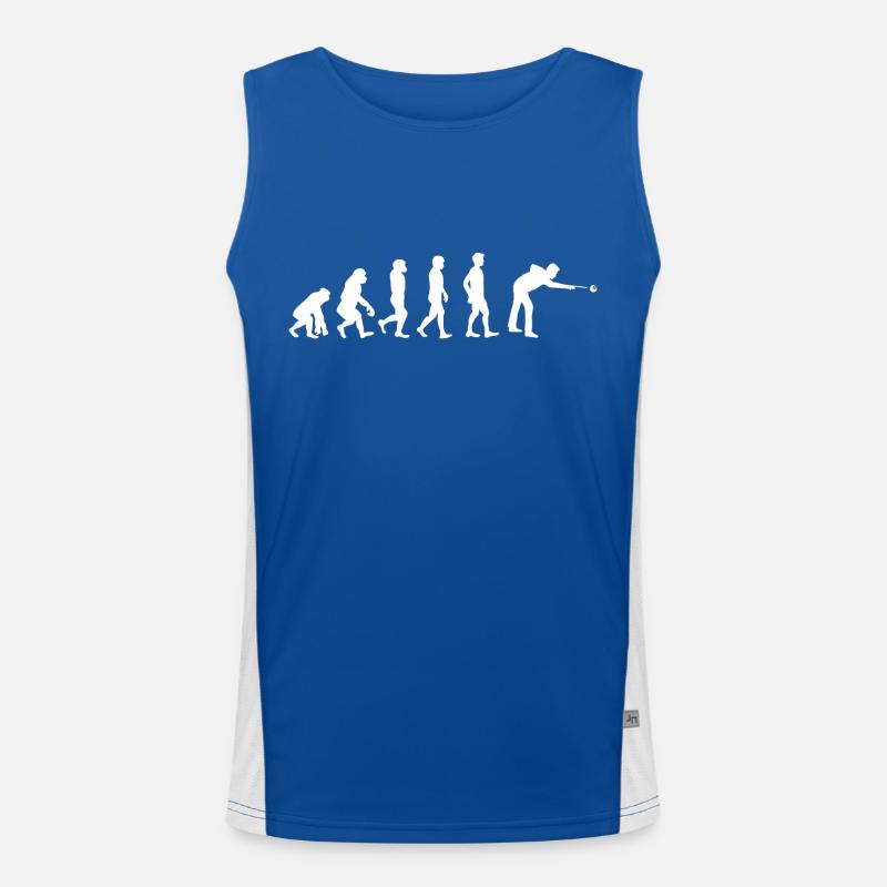Evolution Billard Men's Functional Contrast Tank Top 