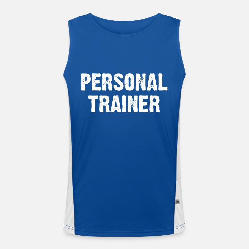 Personal Trainer Men's Functional Contrast Tank Top 