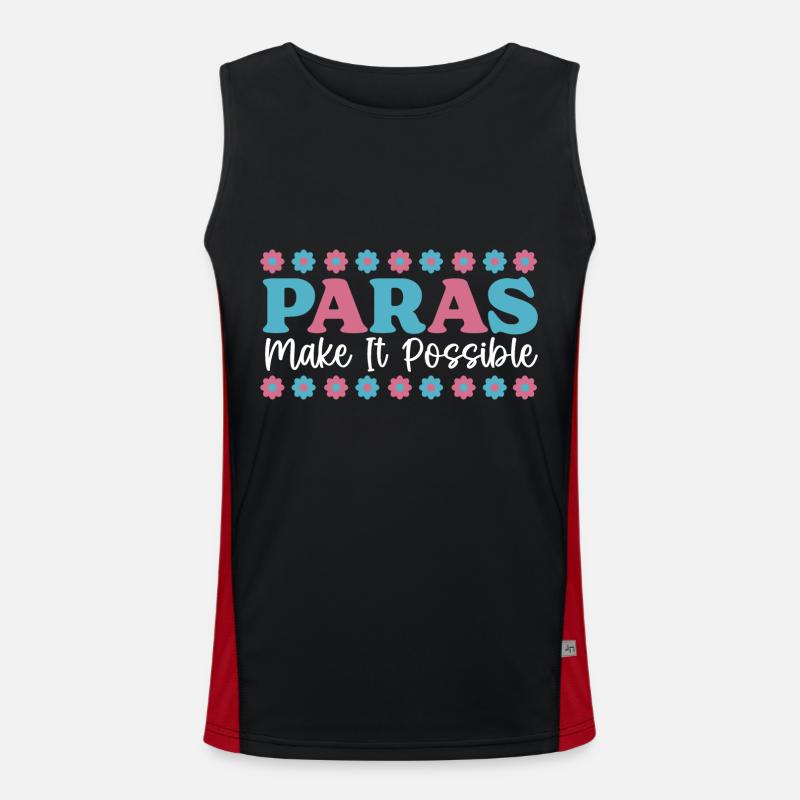 Maestro Camiseta funcional de tirantes en contraste para hombre 