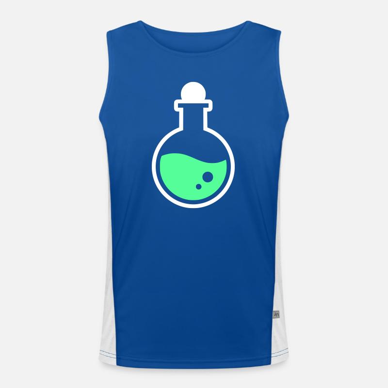 Potion Potion Mana Gaming Vector Men's Functional Contrast Tank Top 