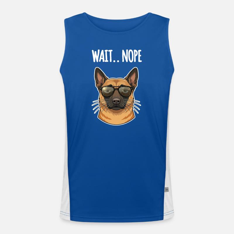 Malinois Non Débardeur respirant contrasté Homme 