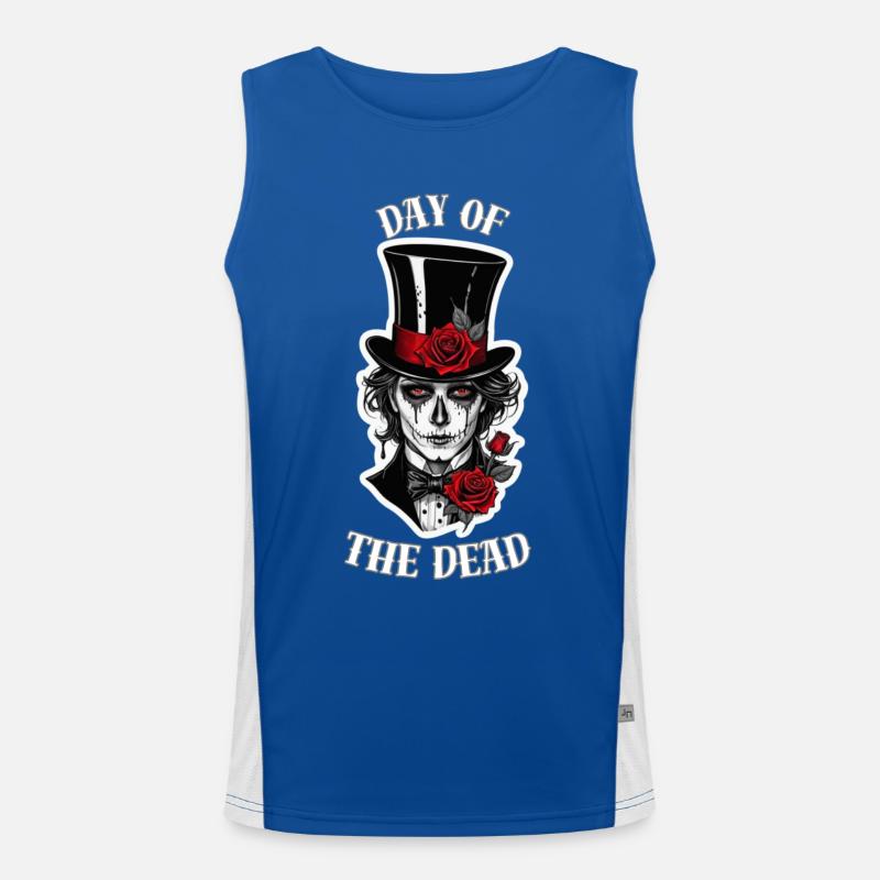 Gothic-Magier. Funktionelles Kontrast-Tank Top für Männer 