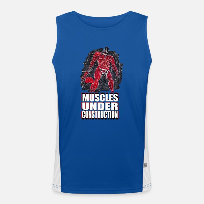 Muscles Under Construction Men's Functional Contrast Tank Top 