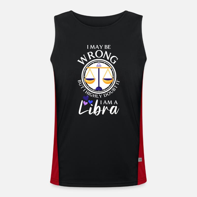 Geburtstag Astrologie Geburtsdatum Sterne Funktionelles Kontrast-Tank Top für Männer 