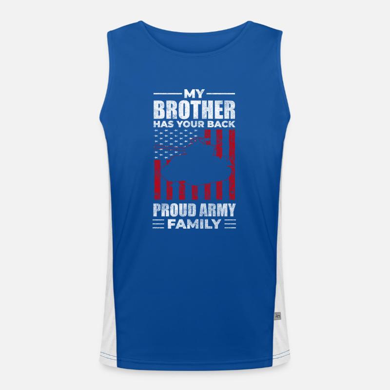 Leopard Soldier Firepower Men's Functional Contrast Tank Top 