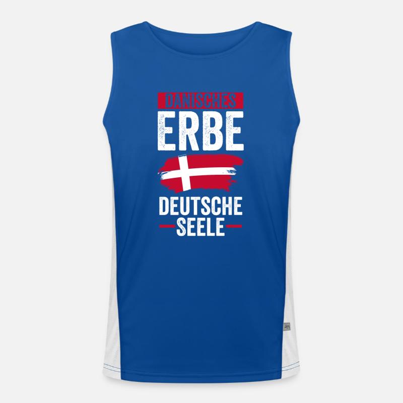 Danois Danemark Débardeur respirant contrasté Homme 