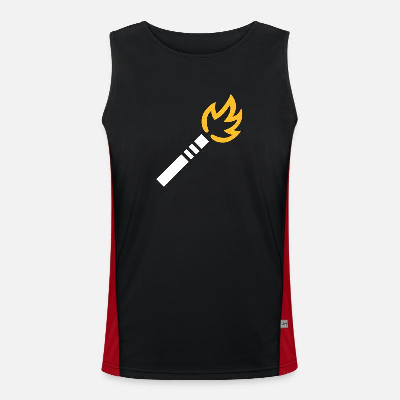 Fireworks Men's Functional Contrast Tank Top 