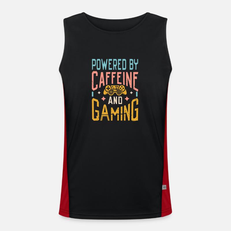 gaming design Funktionelles Kontrast-Tank Top für Männer 