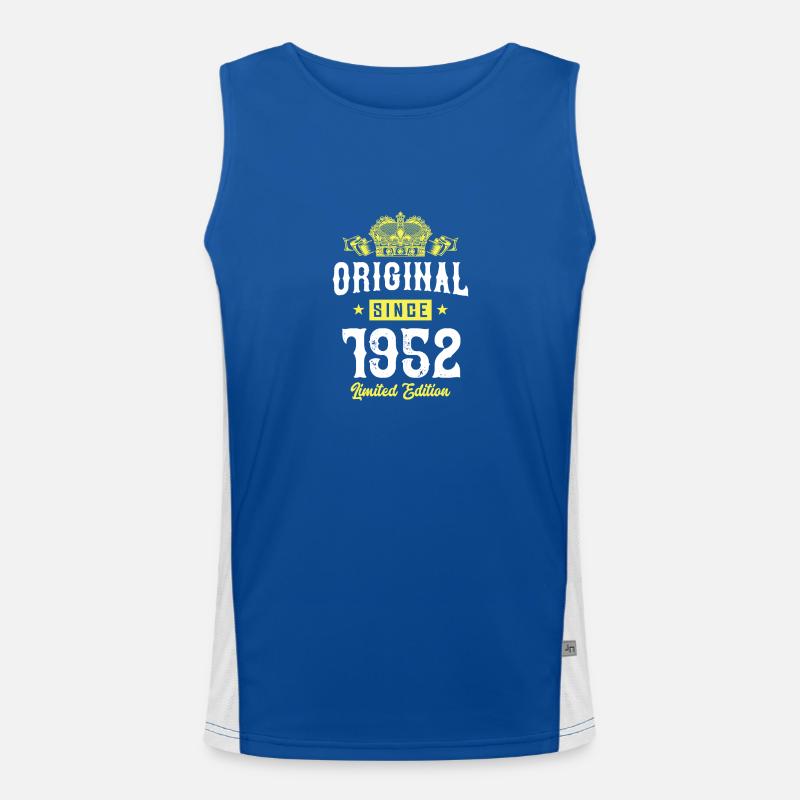 1952 limited edition Funktionelles Kontrast-Tank Top für Männer 