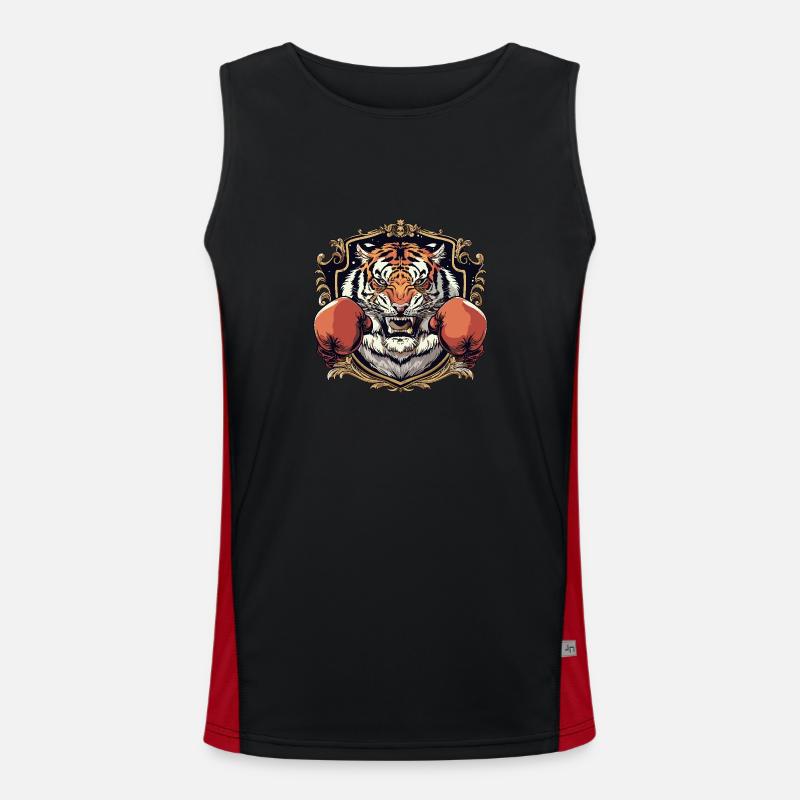 Tiger Boxer MMA Men's Functional Contrast Tank Top 