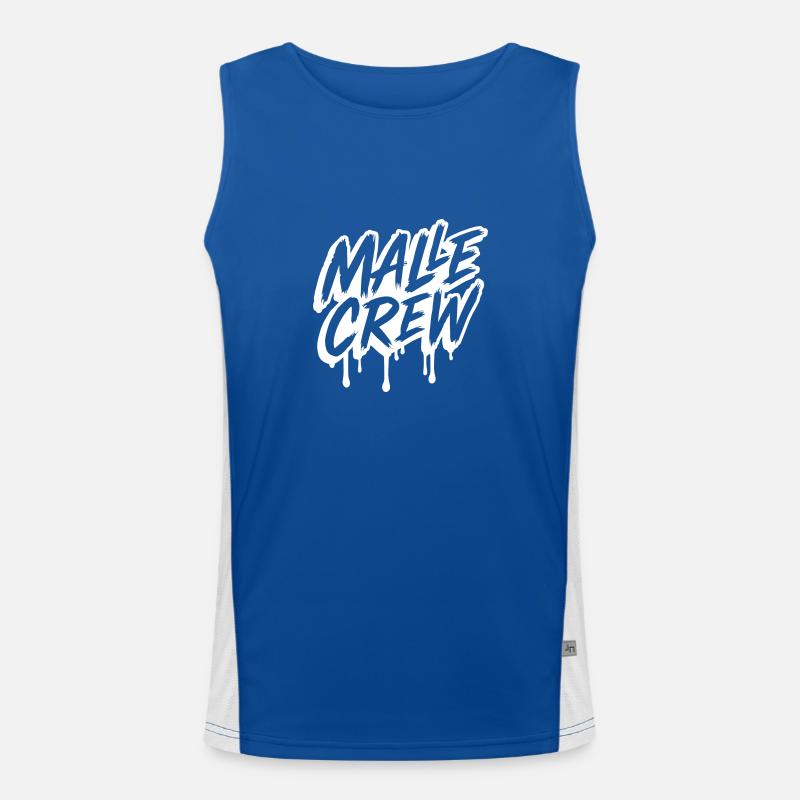 Malle Crew Men's Functional Contrast Tank Top 