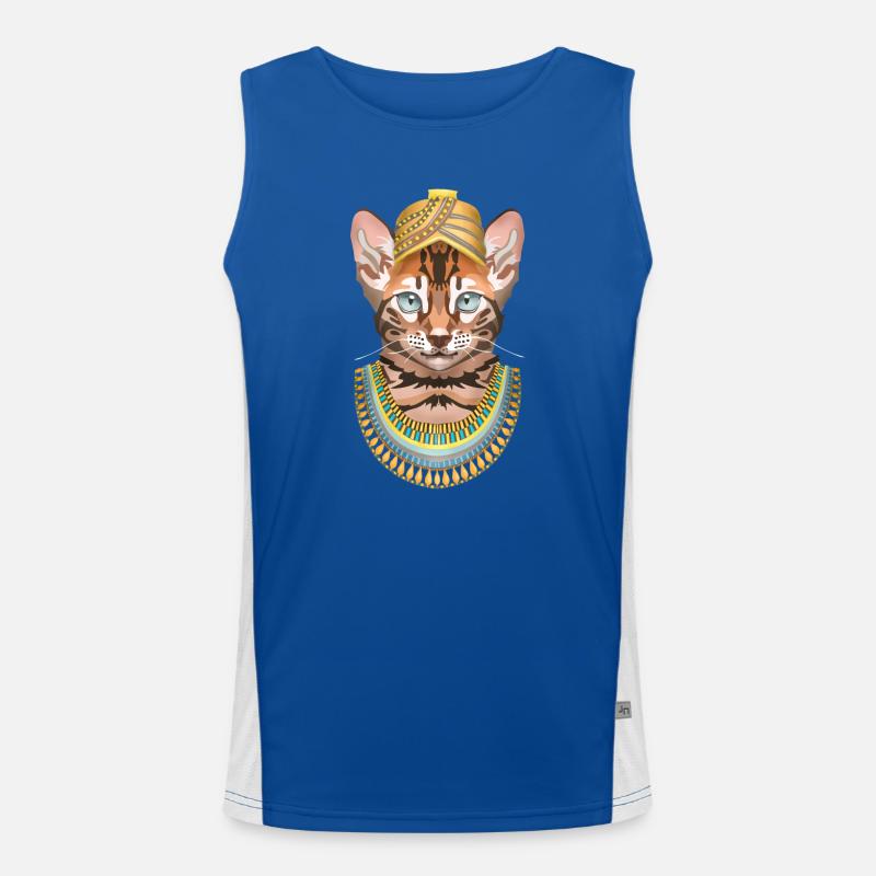 The Sultan Cat Men's Functional Contrast Tank Top 