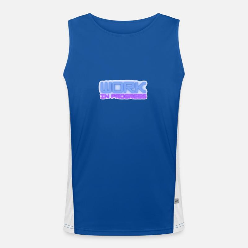 Work in progress Funktionelles Kontrast-Tank Top für Männer 