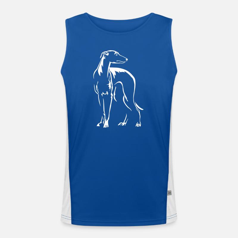Italian wind chime "Black Edition" Men's Functional Contrast Tank Top 