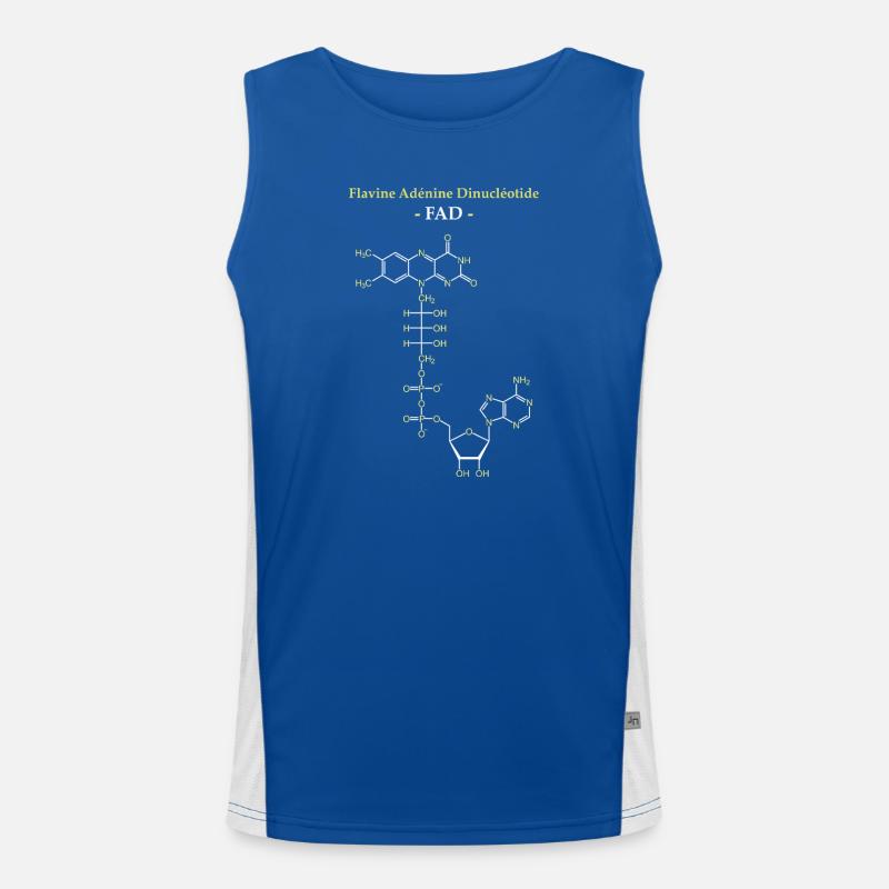 ADF Flavin Adenine Cofactor Men's Functional Contrast Tank Top 