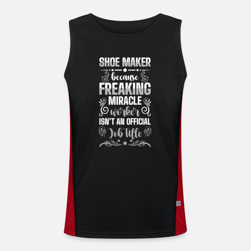 Schuster Humor Men's Functional Contrast Tank Top 