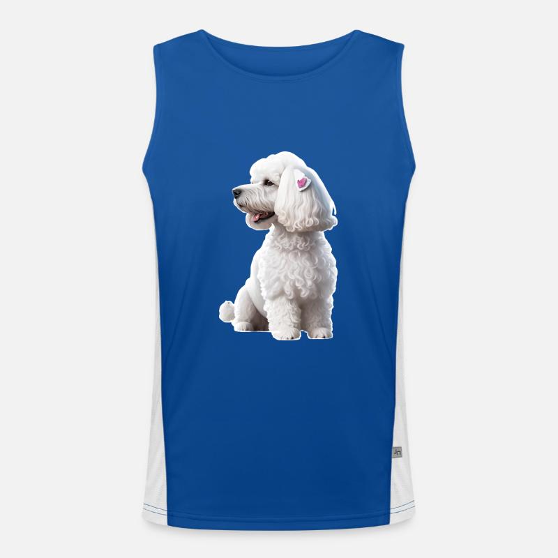 Caniche Débardeur respirant contrasté Homme 